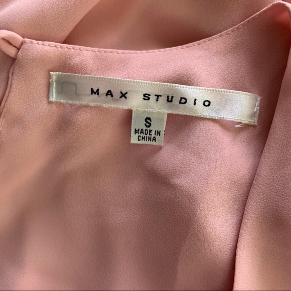 Max Studio Sleeveless Asymmetric Layered Blouse - Picture 5 of 5